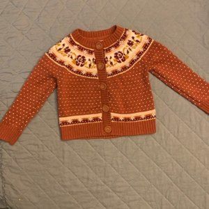 Rachel Zoe, Sweater, Toddler Girls 2T, Burnt Orange